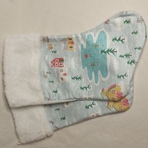 🎁 Holiday Village Sparkle Stocking